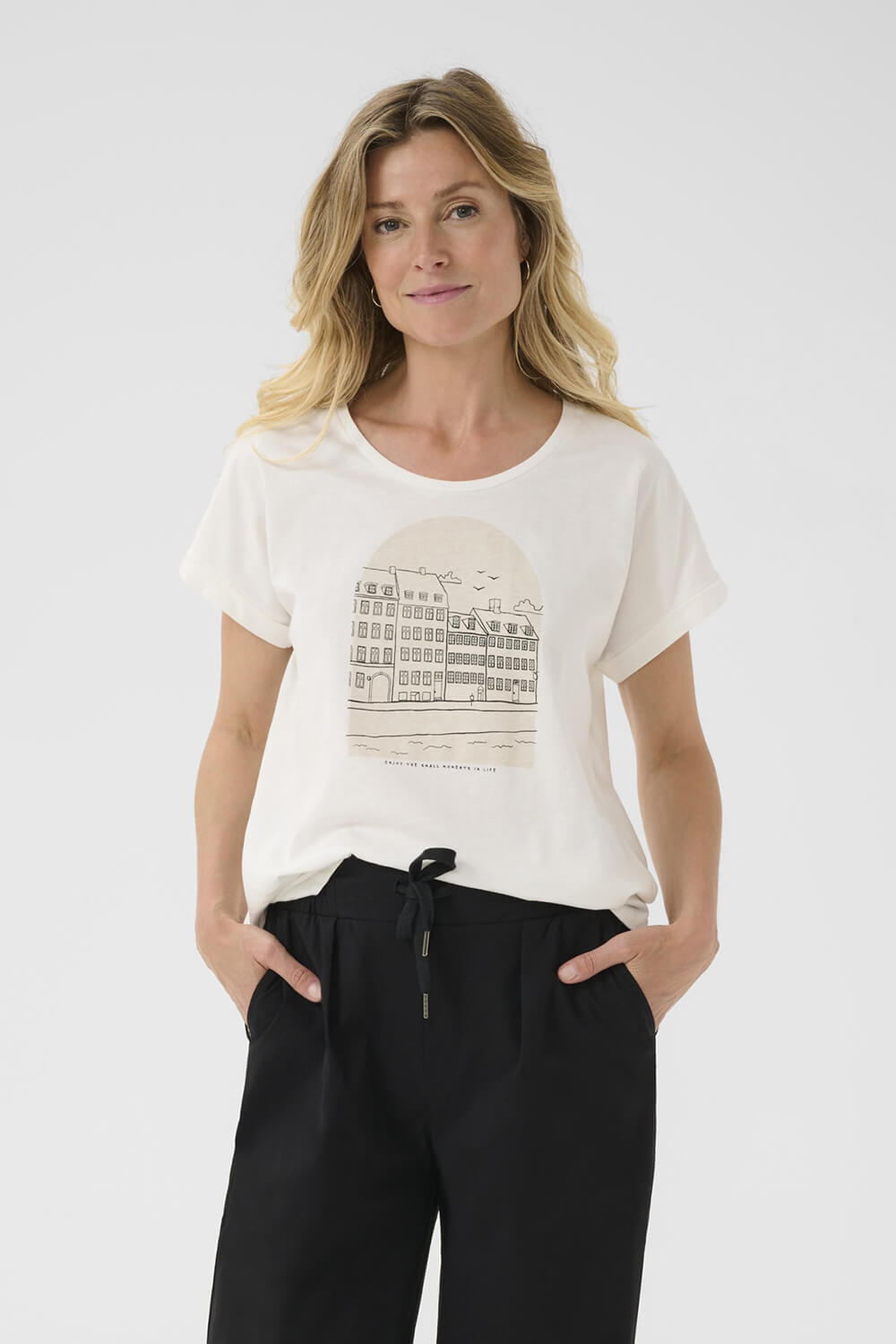 T-Shirt CREAM - 10614080 - Cream