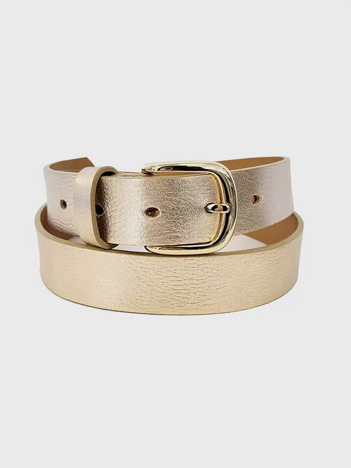 Ceinture en cuir véritable - B25560 - 