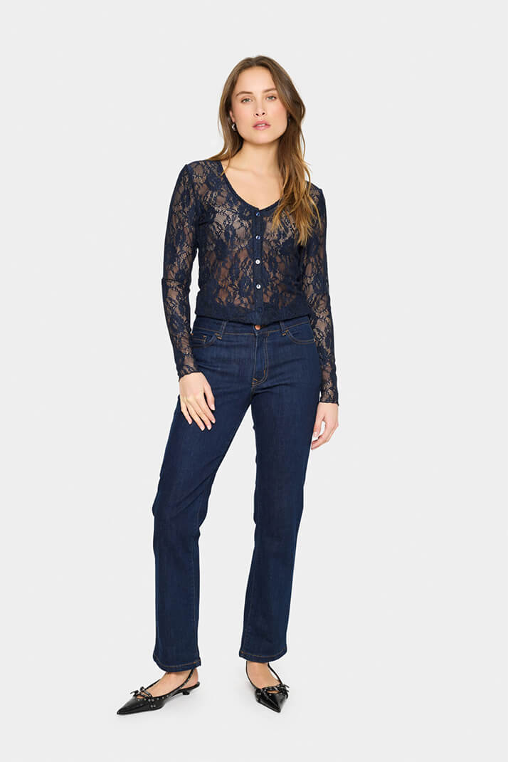 Haut en dentelle SAINT-TROPEZ - 30514212 - Saint Tropez