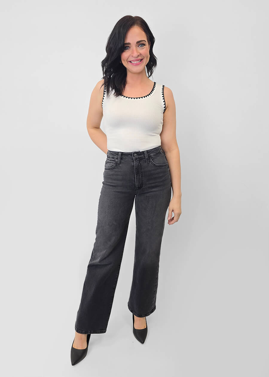 Jeans taille haute GUESS - WBYA2JD4AS0 - Guess