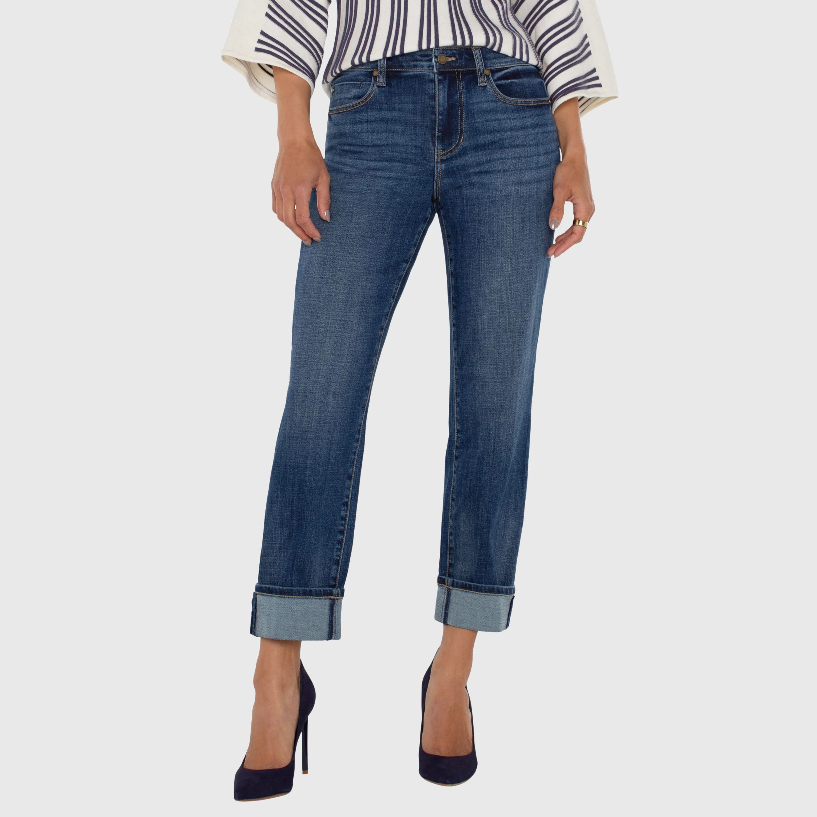 Jeans Girlfriend LIVERPOOL - LM5158CH4 - LIVERPOOL