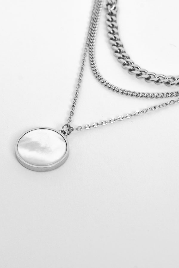 Collier en acier inoxydable - N004 - 