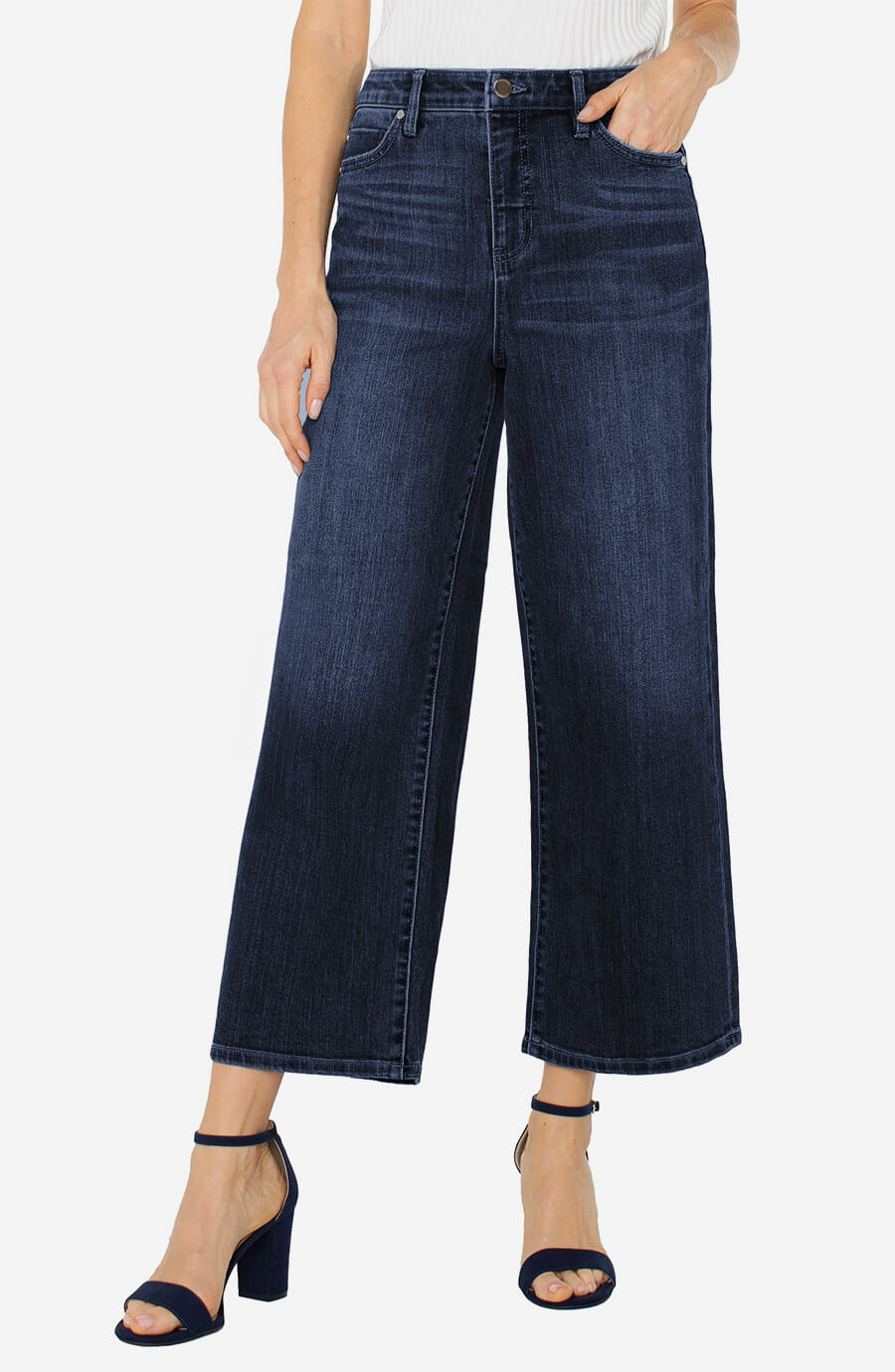 Jeans stride taille régulière LIVERPOOL - LM4383F97 - LIVERPOOL