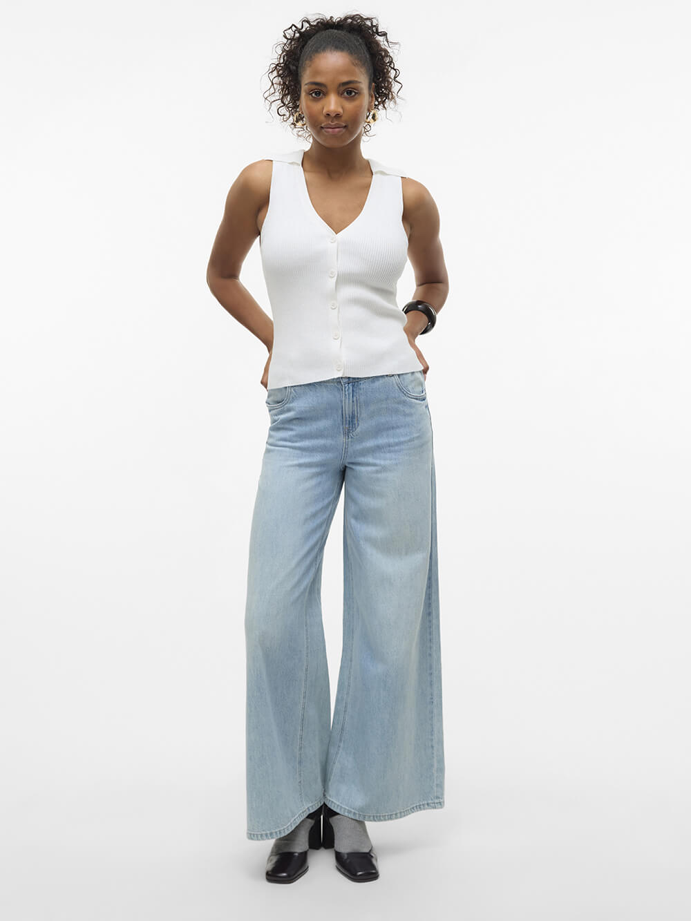 Jeans longueur 30 VERO MODA - 10331076 - Vero Moda