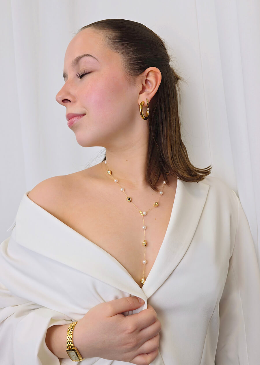Collier avec perles - 698117199 - 
