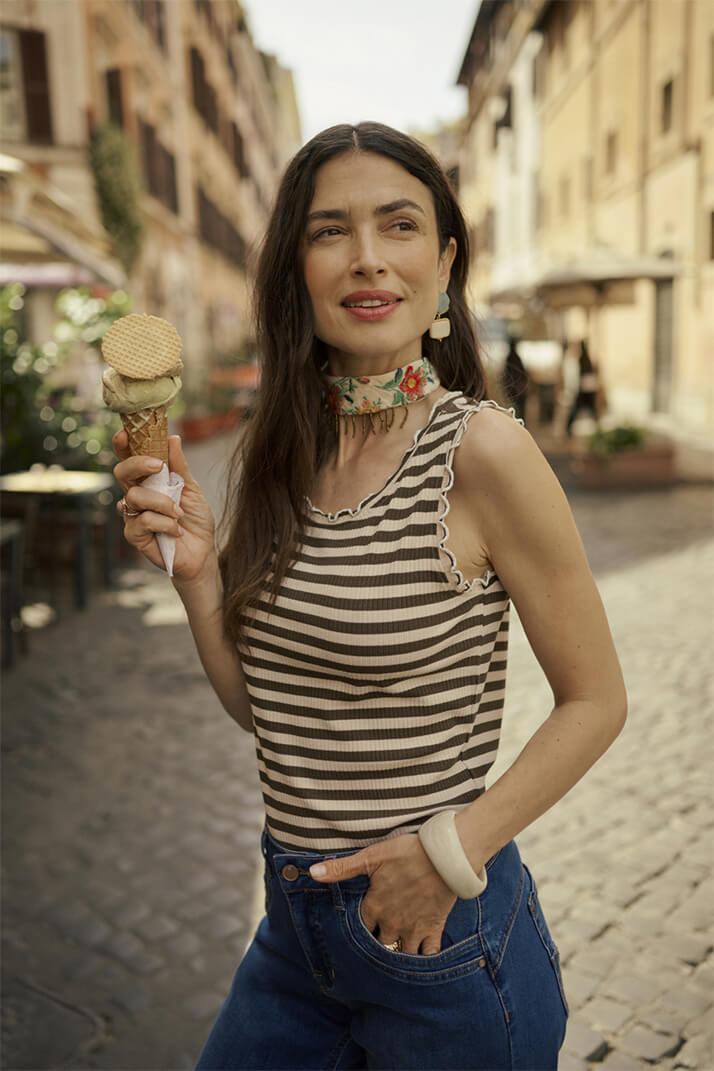 Camisole CREAM - 10614043 - Cream