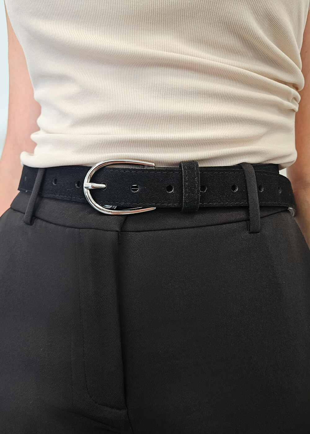 Ceinture en suède veritable - 29464 - 