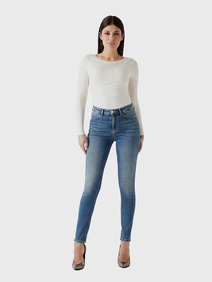 Jeans Taille Haute GUESS - W5BA46D0792 - Guess