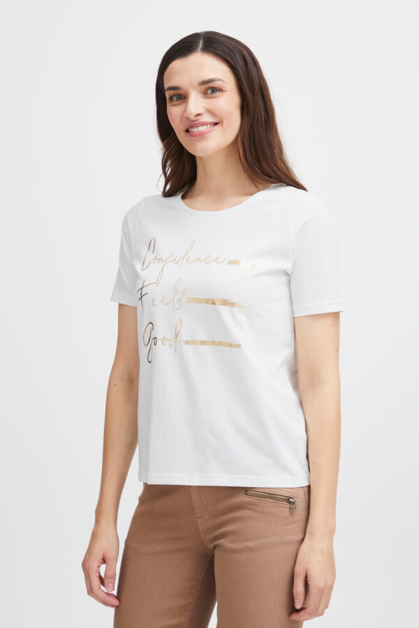 Fransa, manches t-shirt, courtes, imprimé, 20613436