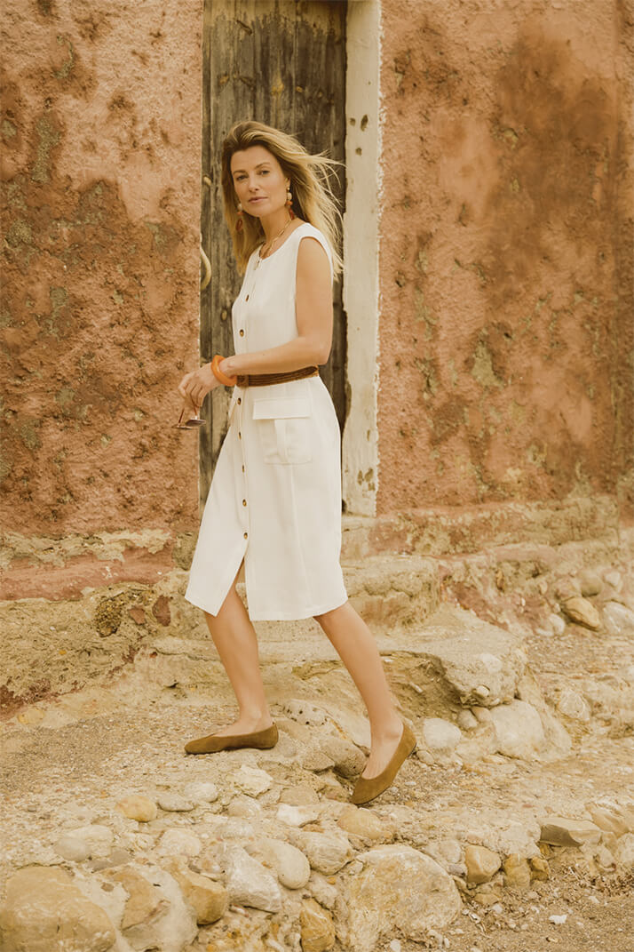 Robe CREAM - 10613739 - Cream