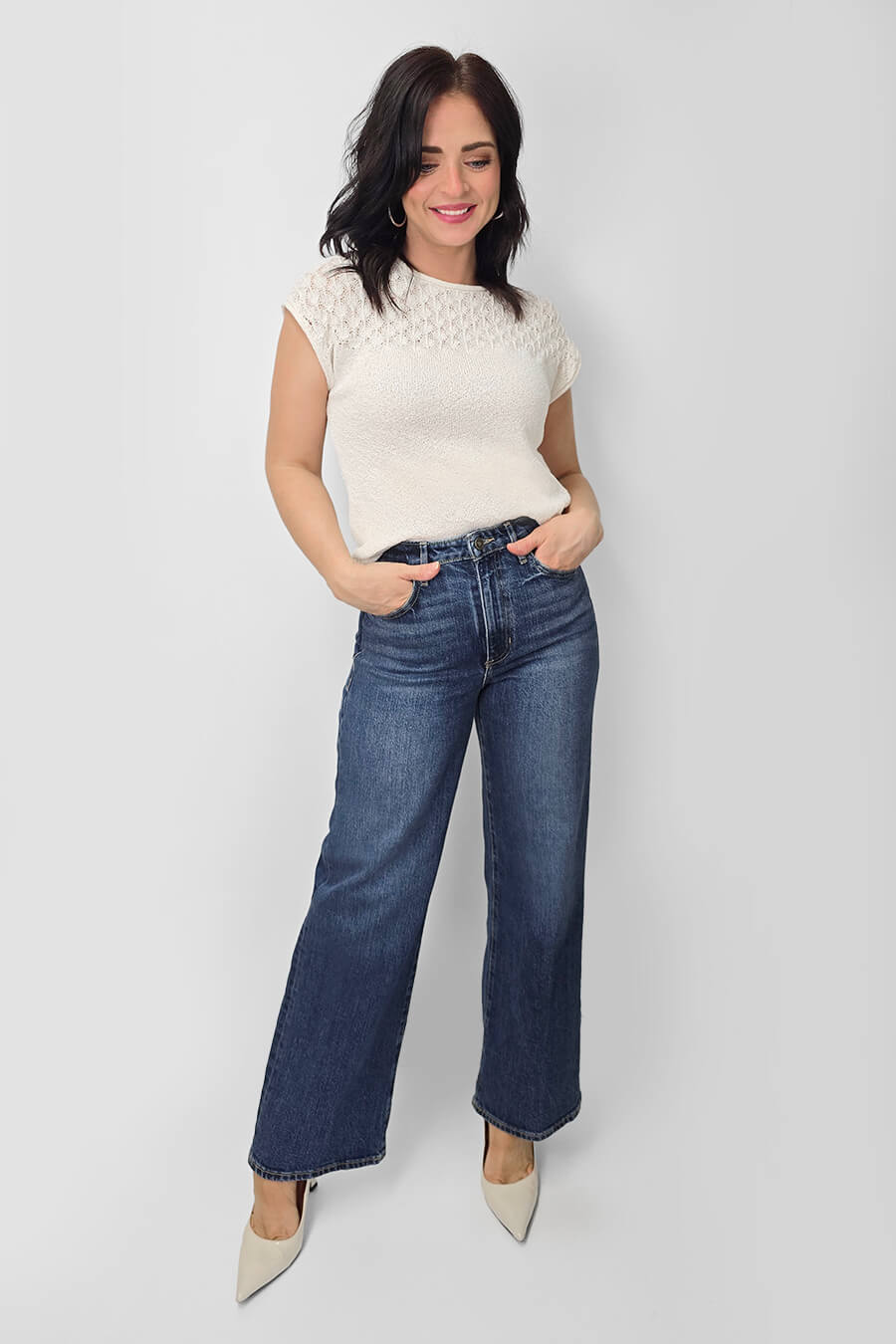 Jeans Taille Haute GUESS - WBYA1AD4K30 - Guess