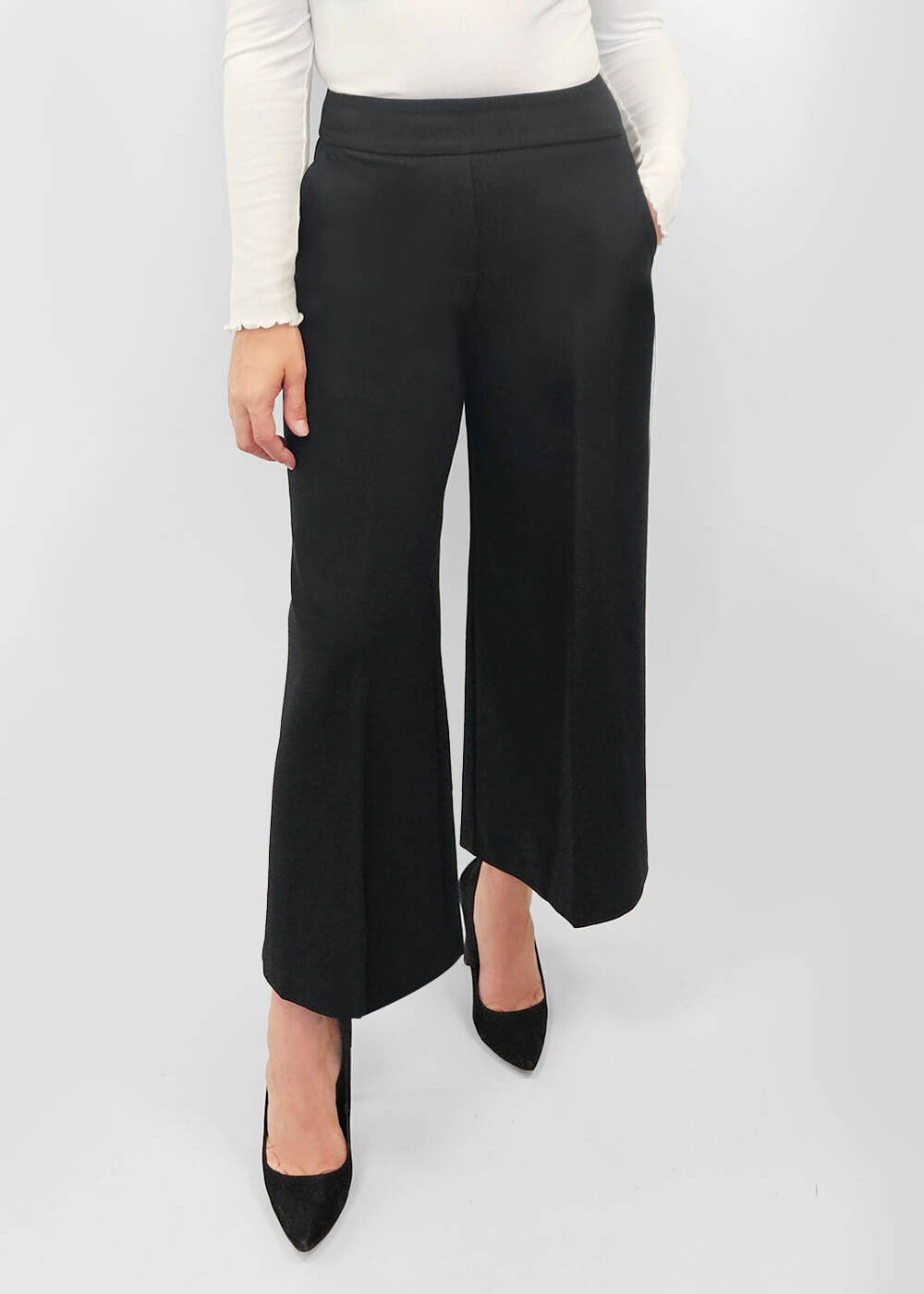 Pantalon gaucho COLLECTION VICKIE - Emeraude - COLLECTION VICKIE