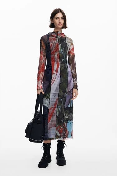 Desigual robe longue hotsell