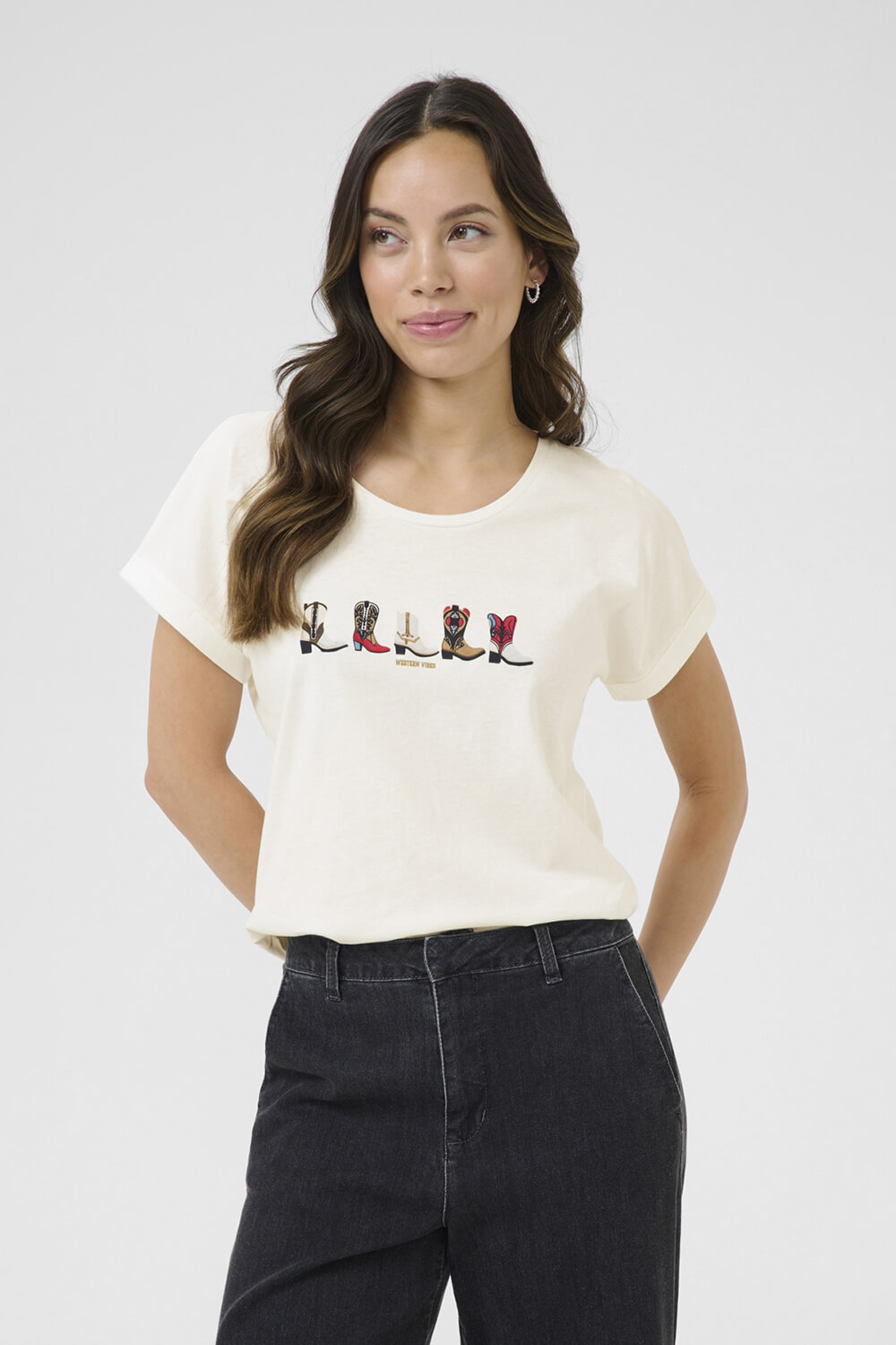 T-Shirt CREAM - 10614080 - Cream