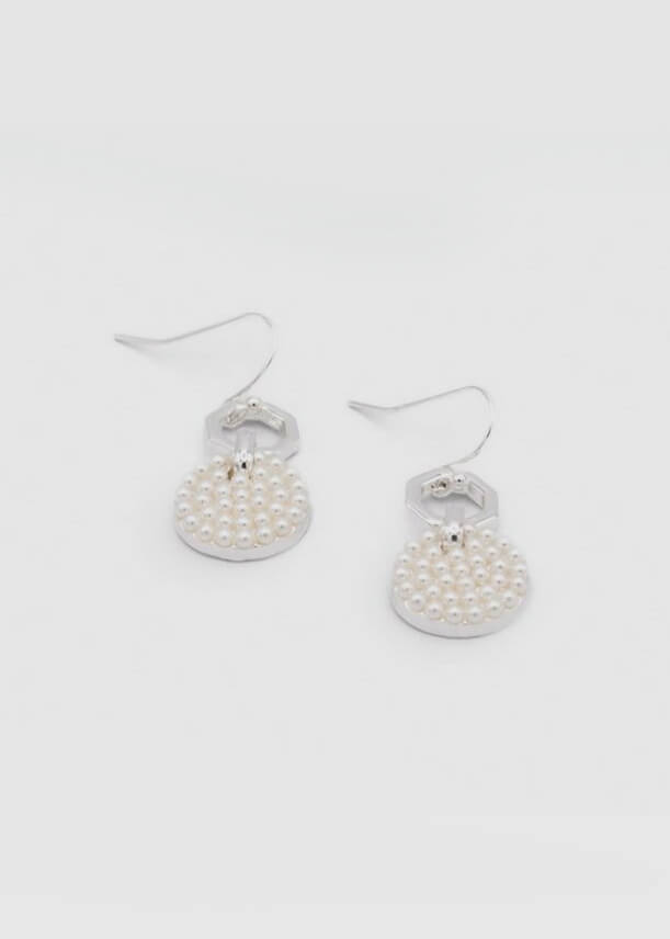 Double anneaux et minis perles sur crochets - 2571 - 