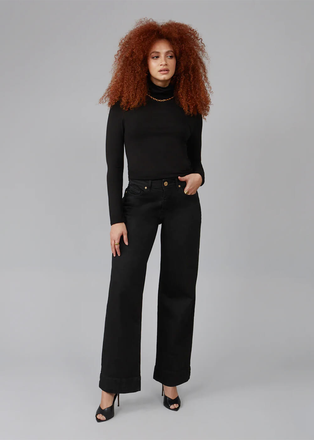 Jeans LOLA JEANS - COLETTE-BLK - Lola Jeans 