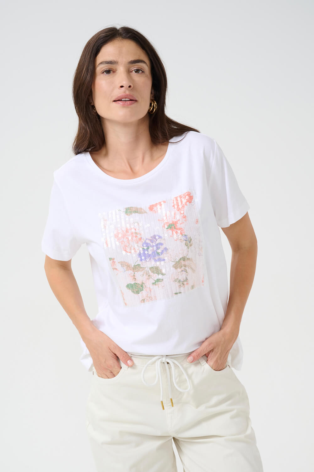 T-Shirt CREAM - 10613486 - Cream