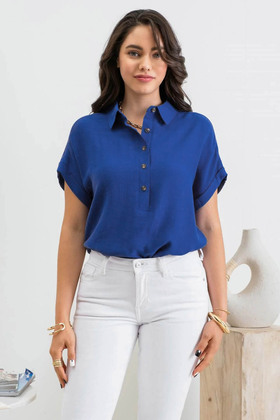 Blouse BLU PEPPER - CR1980 - Blu Pepper