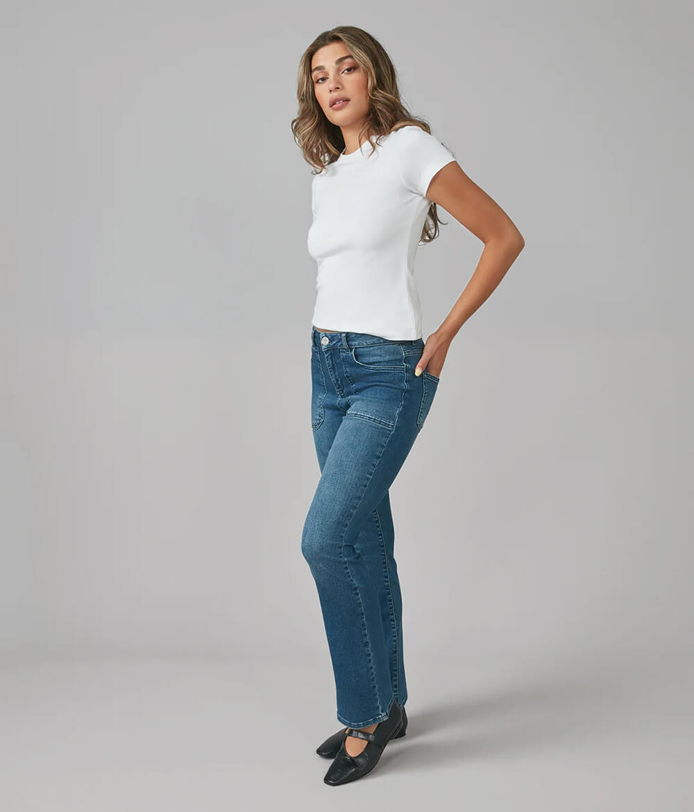 Jeans Taille Haute LOLA JEANS - BILLIE-DIS2 - Lola Jeans 