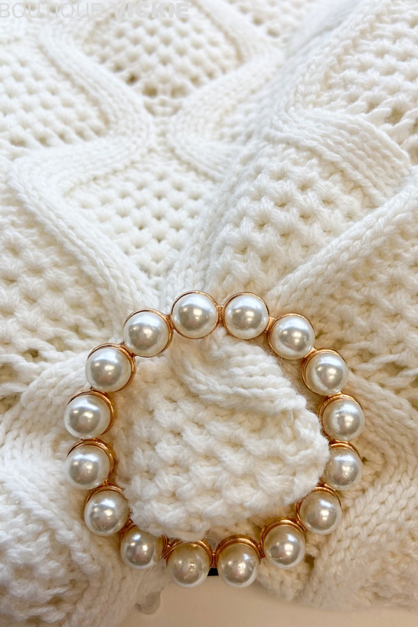 Boucles d'ajustement anneaux perles - 110827 - 